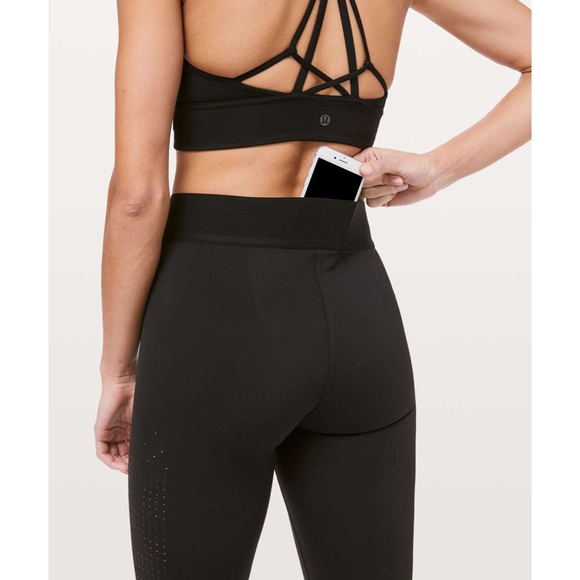 Lululemon Ride & Reflect Tight 28" *lululemon X SoulCycle Black Leggings 6 - Picture 3 of 6